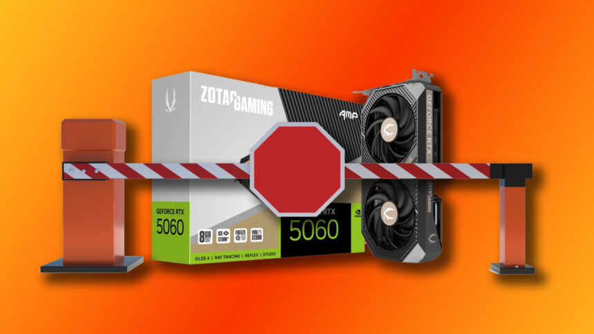 Nvidia just prevented me from testing the GeForce RTX 5060 before it comes out