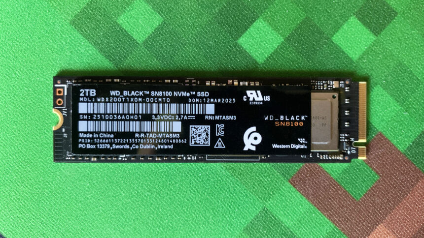 WD Black SN8100 review - beats Samsung to become the fastest ever gaming SSD