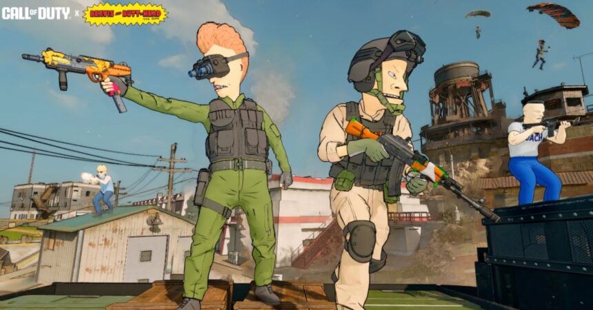 Beavis and Butthead are snickering their way into Call of Duty Season 4 Reloaded