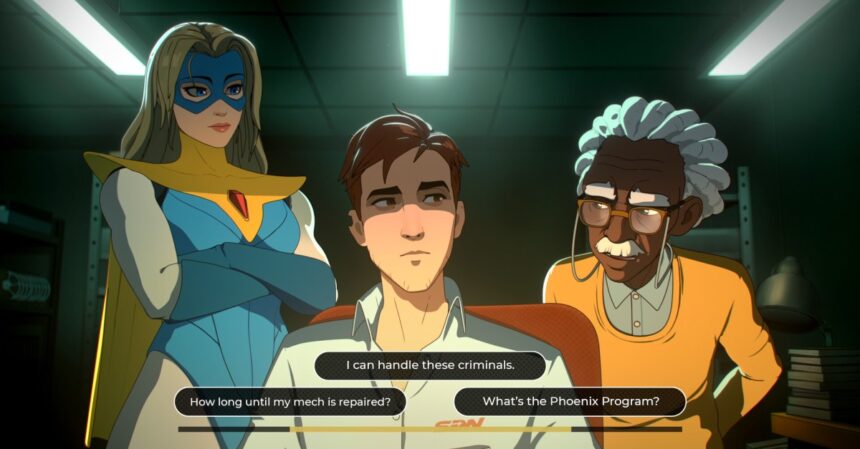 Dispatch offers something new for superhero video games — engaging deskwork