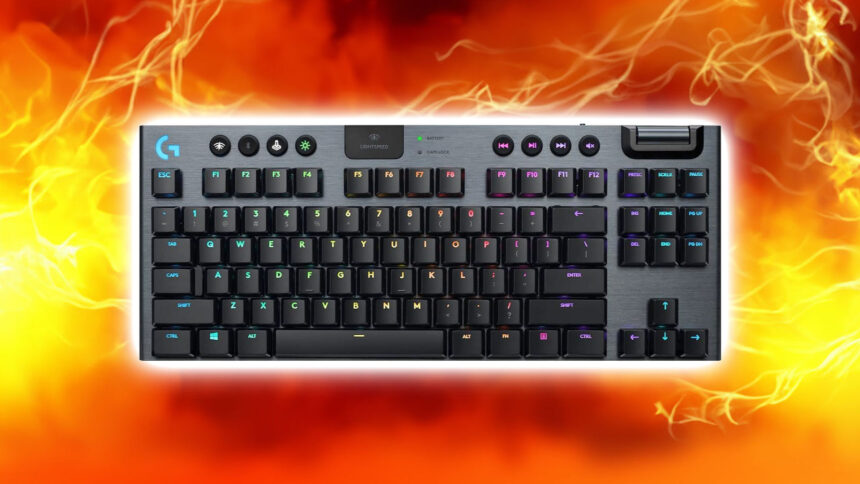 Save $100 on this superb Logitech wireless gaming keyboard, while you can
