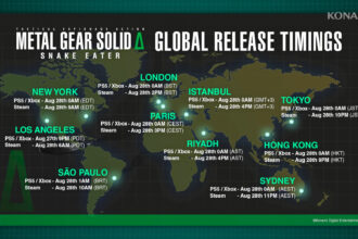 Metal Gear Solid Delta Snake Eater - Release Timings