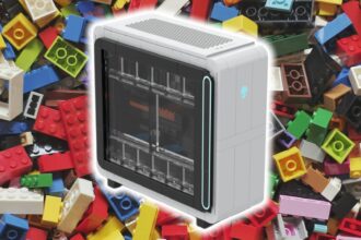 This Alienware Lego set is adorable, but you'll have to earn it