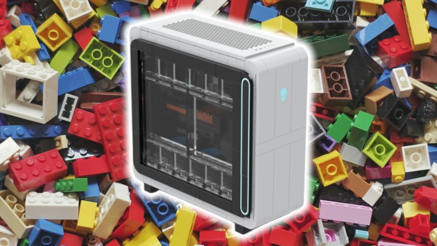 This Alienware Lego set is adorable, but you'll have to earn it