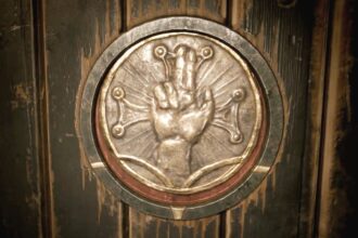 All Alone in the Dark chapel medallions