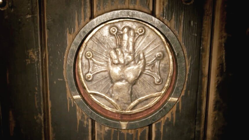 All Alone in the Dark chapel medallions