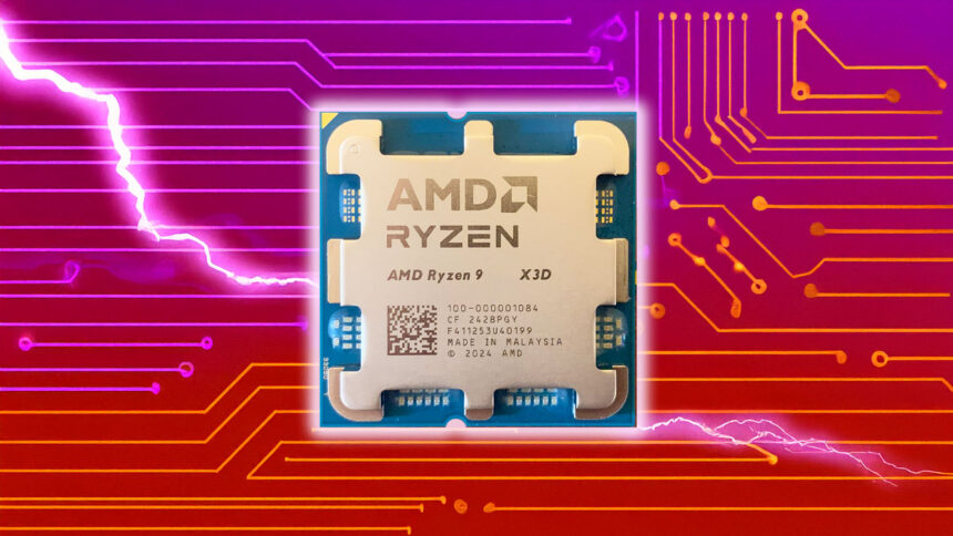A 32-core AMD Ryzen gaming CPU with "tons of V-cache" is reportedly in the works
