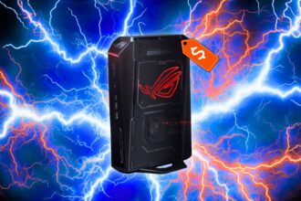 This hardback book-sized gaming PC has an RTX 5080, costs its weight in silver
