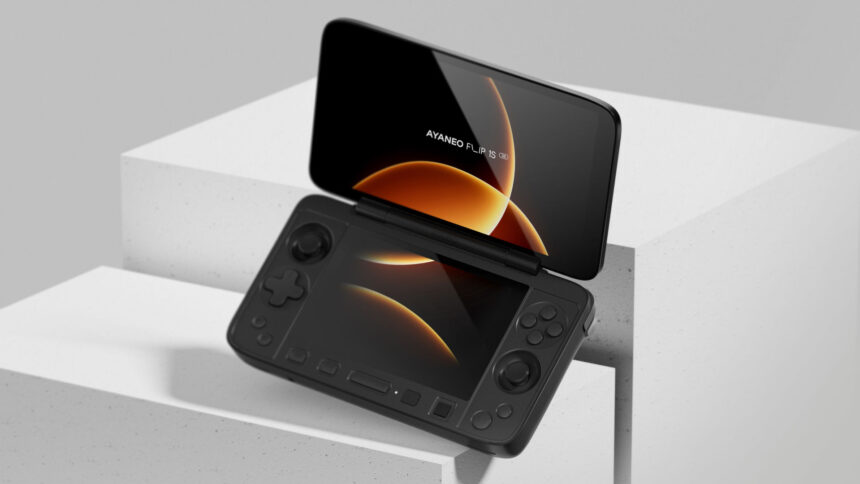 Ayaneo is making a new AMD-powered Nintendo DS handheld with an OLED screen