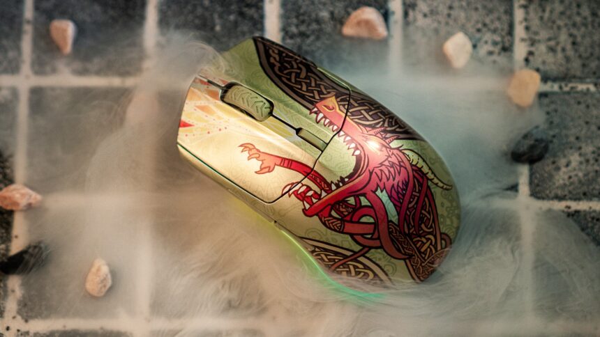 This $46,000 CS2 weapon skin can be yours, but on a new Steelseries gaming mouse