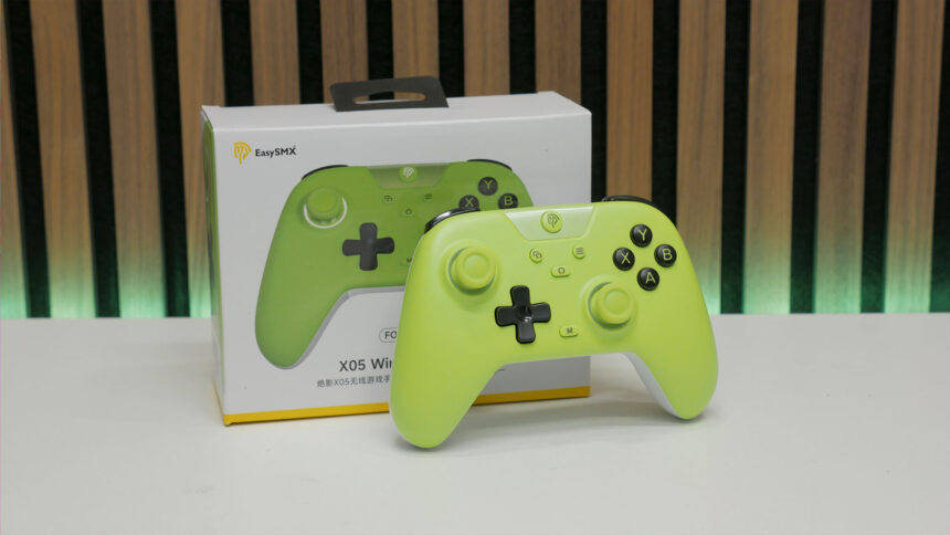 EasySMX X05 review - a fantastic wireless PC controller on a budget
