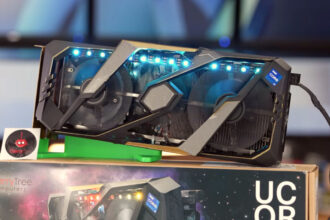 This Frankenstein build turns an Nvidia GeForce card into a mini gaming PC