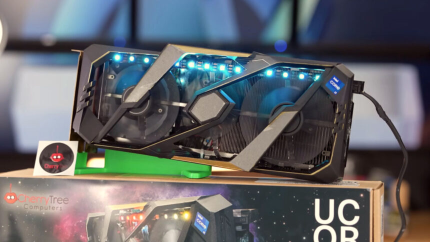 This Frankenstein build turns an Nvidia GeForce card into a mini gaming PC