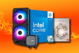 Wow, this $199 Intel Core i5 CPU deal includes a free 240mm AIO cooler and Civ 7