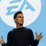 Andrew Wilson, chief executive officer of Electronic Arts Inc. (EA), speaks during the company's EA Play event ahead of the E3 Electronic Entertainment Expo in Los Angeles, California, U.S., on Saturday, June 9, 2018. EA announced that it is introducing a higher-end version of its subscription game-playing service that will include new titles such as Battlefield V and the Madden NFL 19 football game. Photographer: Patrick T. Fallon/Bloomberg via Getty Images