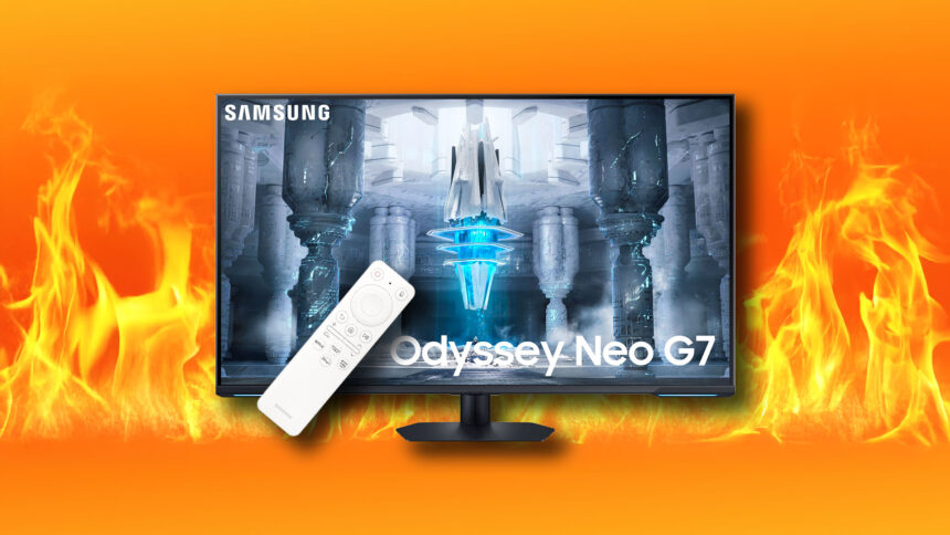Save a massive $430 on this 43-inch HDR Samsung gaming monitor, now just $569.99
