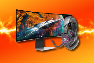 Save $700 on a huge Samsung OLED gaming monitor, get a JBL Quantum headset free