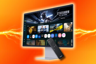 Grab $300 credit if you order this 32-inch Samsung OLED smart TV gaming monitor