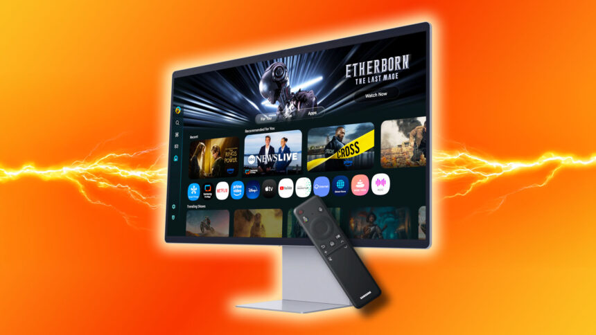 Grab $300 credit if you order this 32-inch Samsung OLED smart TV gaming monitor