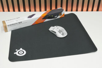 SteelSeries QcK review - a surprisingly good gaming mousepad for a bargain price