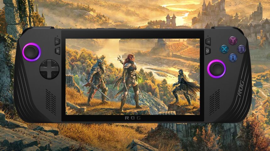 Win a free ROG Ally X gaming handheld, thanks to Asus and Elder Scrolls Online
