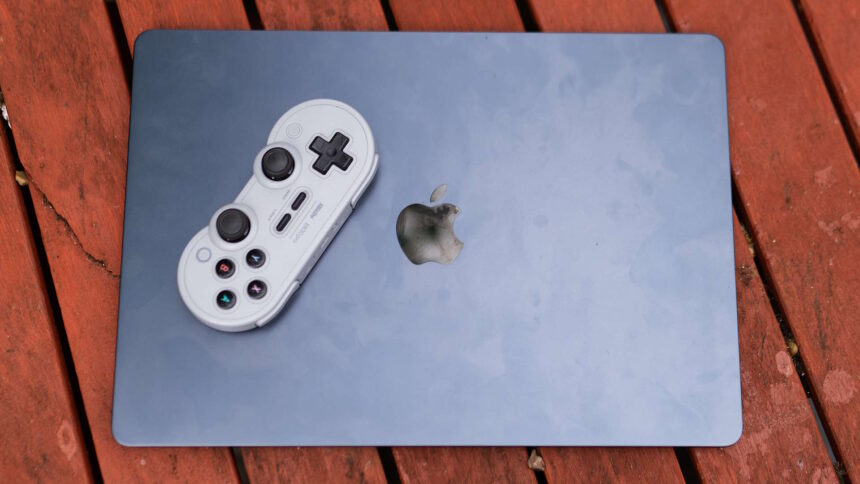 Apple MacBook with M3 silicon used as a gaming laptop