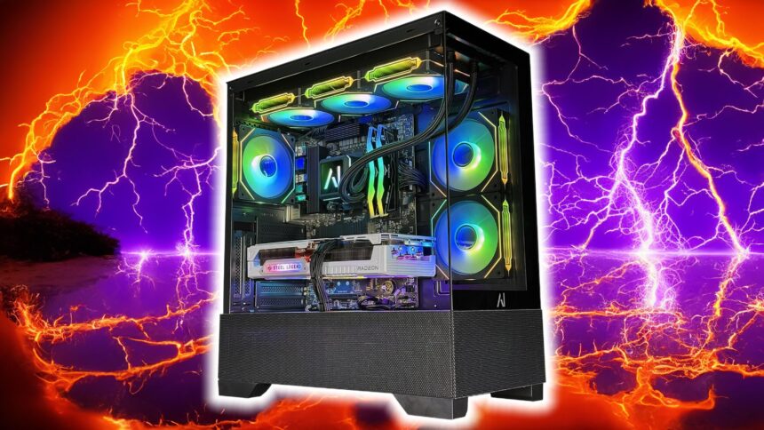 Save $500 on this powerful gaming PC with an AMD Ryzen 7 9800X3D and RX 9070 XT