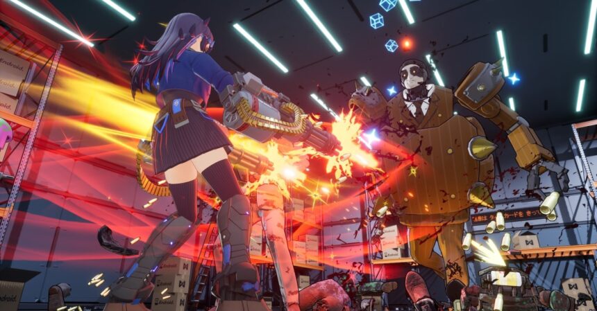 Cyborg schoolgirls destroy capitalism in cheeky new action game from Earth Defense Force devs