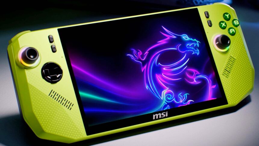 New AMD MSI Claw handheld looks set to arrive this month with competitive price