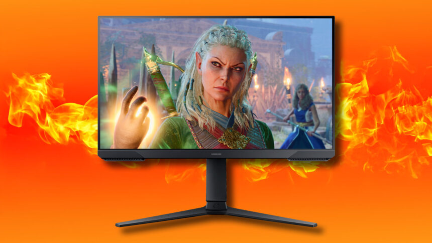 Grab a 27-inch 180Hz Samsung Odyssey gaming monitor for $129.99, if you're quick